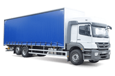 Van Hire Fleet - 26 Tonne Curtain Side Truck - Truck hire Fleet