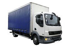 Van Hire Fleet - 7.5 Tonne Curtain Side Truck - Truck hire Fleet