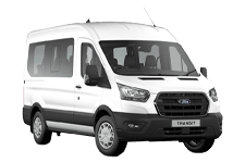 Van Hire Fleet - Ford Minibus - Accommodates 12 Passengers - Minibus hire Fleet
