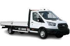 Van Hire Fleet - Ford Transit Dropside Van - Van hire Fleet