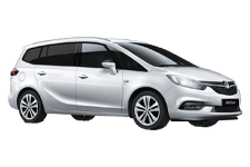 Van Hire Fleet - Vauxhall Zafira 7-Seater - Minibus hire Fleet